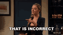 That Is Incorrect Brooke Bishop GIF - That Is Incorrect Brooke Bishop The Expanding Universe Of Ashley Garcia GIFs