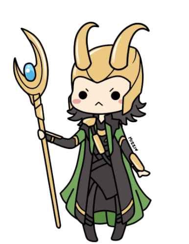 Loki Cute Sticker - Loki Cute Chibi Stickers