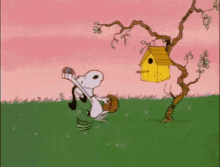 Snoopy Throwing GIF - Snoopy Throwing Peanuts GIFs