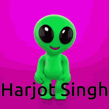 Dancing Green Alien Singh GIF - Dancing Green Alien Singh GIFs