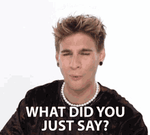 What Did You Just Say Brad Mondo GIF - What Did You Just Say Brad Mondo What Did You Say Just Now GIFs