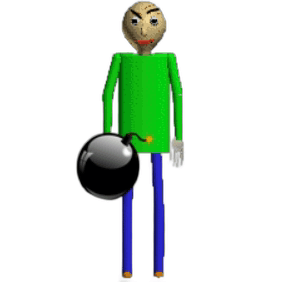 Baldi Bomb Sticker - Baldi Bomb Insane - Discover & Share GIFs