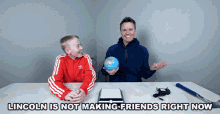 Lincoln Is Not Making Friends Right Now Unfriendly GIF - Lincoln Is Not Making Friends Right Now Unfriendly No Friends GIFs