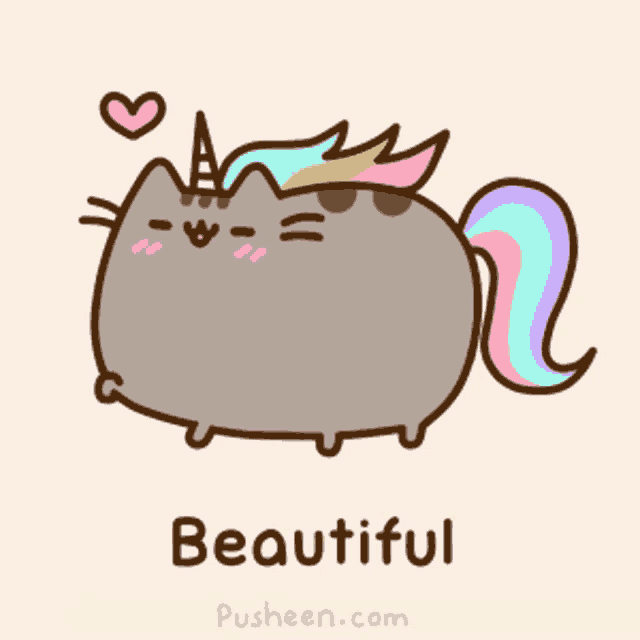 Pusheen - Cute in the front, adorable in the back. 😻 💕