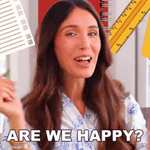 Are We Happy Shea Whitney GIF - Are We Happy Shea Whitney Are We Good GIFs