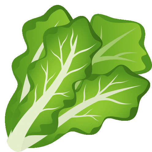 Leafy Green Food Sticker - Leafy Green Food Joypixels Stickers
