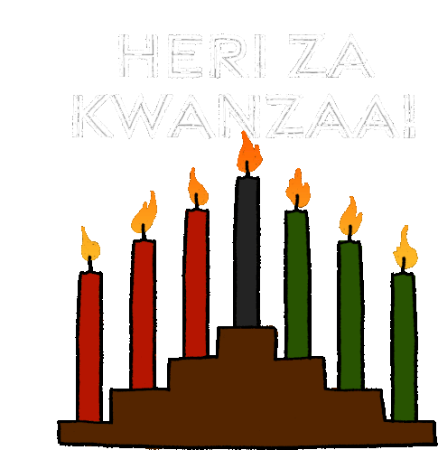 Happy Kwanza Kwanzaa Sticker - Happy Kwanza Kwanzaa Kwanza Stickers