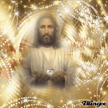 god bless jesus shining heart love
