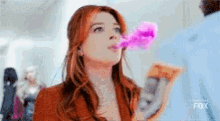 Sonya Dreamer Pink Mist GIF - Sonya Dreamer Pink Mist Blow GIFs