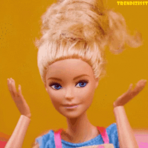 Omg Barbie GIF - Omg Barbie Shocked GIFs