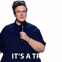 its a trap hannah gadsby hannah gadsby something special its a set up its a trick
