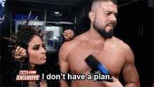 Wwe Andrade GIF - Wwe Andrade I Dont Have A Plan GIFs