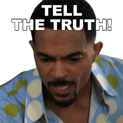 Tell The Truth Calvin Rodney Sticker - Tell The Truth Calvin Rodney Sistas Stickers