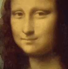 Kira Yoshikage Mona Lisa GIF