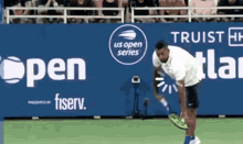 Nick Kyrgios Underhand Serve GIF - Nick Kyrgios Underhand Serve Tennis GIFs