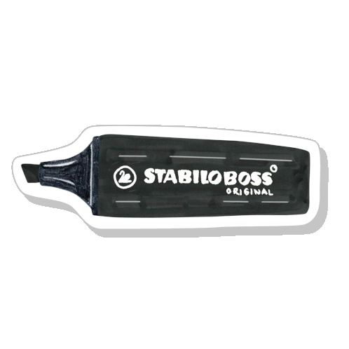 Boss Marker Sticker - Boss Marker Stabilo Stickers