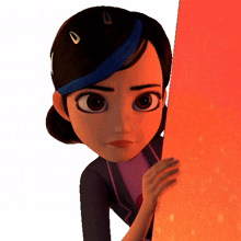 shocked claire nunez trollhunters tales of arcadia gasp oh my god
