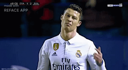 Cristiano Ronaldo Real Madrid GIF - Cristiano Ronaldo Real Madrid  Footballer - Discover & Share GIFs