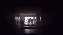 Dark Hallway GIF