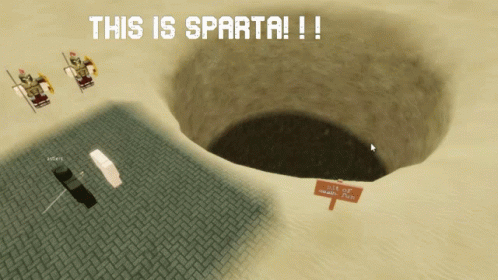 THIS. IS. SPARTA!!! - GIF - Imgur