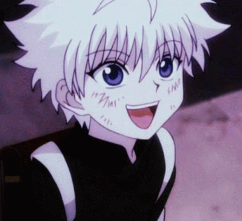 Killua Hunter XHunter GIF - Killua HunterXHunter Creepy - Discover & Share  GIFs