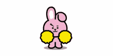 bunny pinkish
