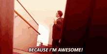Dwight Because Im Awesome GIF - Dwight Because Im Awesome Happy GIFs