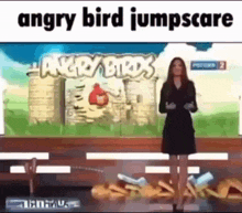Angry Birds Jumpscare GIF