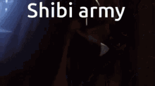 Shibi Shibi Army GIF - Shibi Shibi Army Nobu GIFs