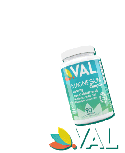 Val Supplements Magnesium Sticker - Val Supplements Magnesium Stickers