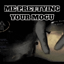Me Prettying Your Mogu Pretty Mogu GIF - Me Prettying Your Mogu Pretty Mogu Mogu GIFs