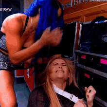 Sasha Banks Natalya GIF - Sasha Banks Natalya Wwe GIFs