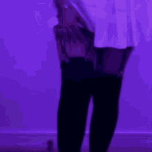 purple girl cute discord aesthetic