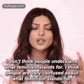 Feminism.Gif GIF - Feminism Priyanka Chopra Pchopraedit GIFs