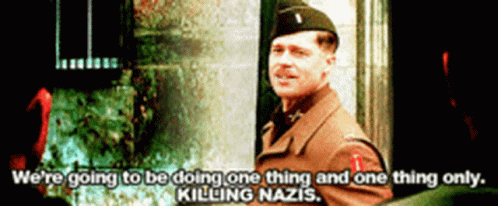 Killing Nazis GIF - Killing Nazis Inglorious - Discover & Share GIFs
