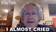 I Almost Cried Jonathan Schaeffer GIF - I Almost Cried Jonathan Schaeffer Startalk GIFs