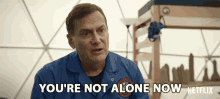 Youre Not Alone Now Space Force GIF - Youre Not Alone Now Space Force Here For You GIFs