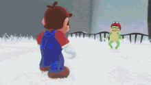 Mario Odyssey Frog GIF - Mario Odyssey Frog Cappy GIFs