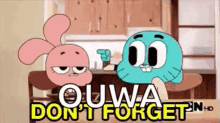 Dont Forget Gumball GIF