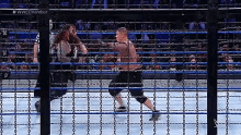 Elimination Chamber Bray Wyatt GIF - Elimination Chamber Bray Wyatt The Miz GIFs