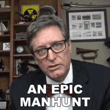 An Epic Manhunt Lance Geiger GIF - An Epic Manhunt Lance Geiger The History Guy GIFs