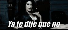 Amy Winehouse Cantando En El Psicologo GIF - Ya Te Dije Que No Que No Amy Winehouse GIFs