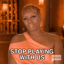 Stop Playing With Us Real Housewives Of Atlanta GIF - Stop Playing With Us Real Housewives Of Atlanta Stop Playing GIFs