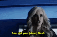 Killer Frost No GIF - Killer Frost No Not Your Friend GIFs
