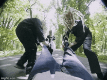 Knocked Loose Staw Heads GIF - Knocked Loose Staw Heads Bag Over Head GIFs