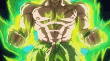 Broly Green Goku GIF