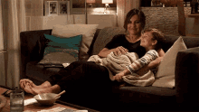 Watching Movie Day GIF - Watching Movie Day Mother And Son GIFs