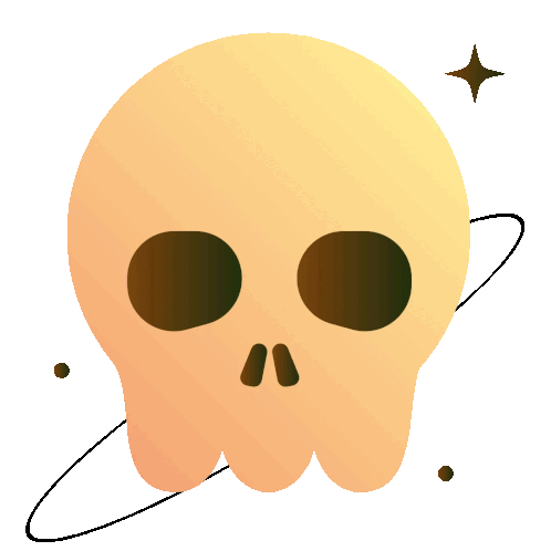 Skull Dead Sticker - Skull Dead No Way Stickers
