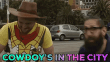 aunty donna looking for cowdoy instead of promoting our netflix show cowdoy in the city mark mark bonanno