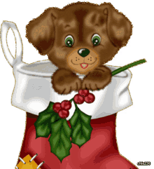 merry christnas happy holidays christmas gift happy yule christmas puppy